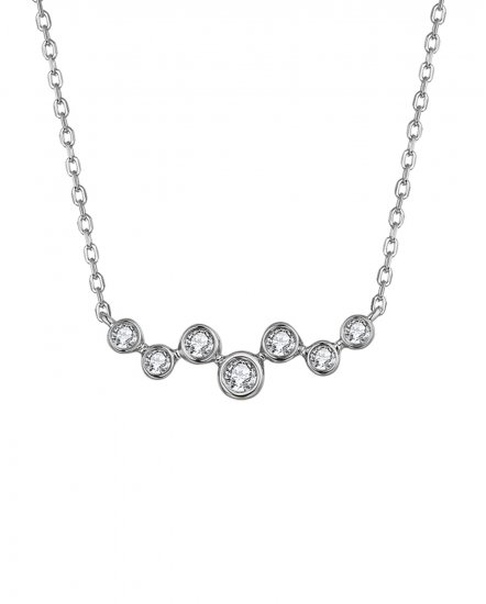 BEZEL DIAMOND NECKLACE (TN469)