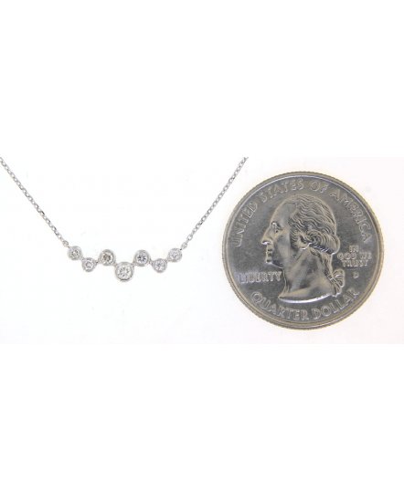 BEZEL DIAMOND NECKLACE (TN469)