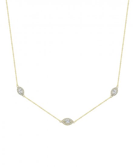MARQUISE DIAMOND NECKLACE (TN475)