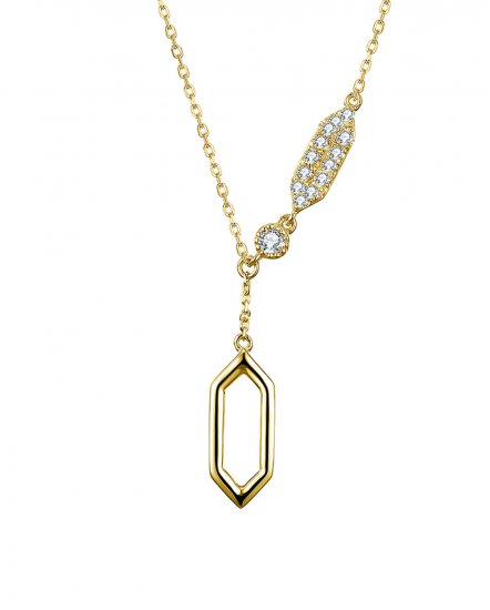 DIAMOND DANGLE DROP NECKLACE (TN480)