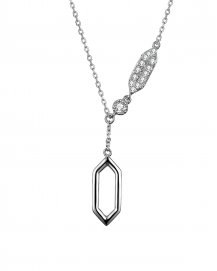 DIAMOND DANGLE DROP NECKLACE (TN480)