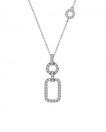 DIAMOND DANGLE DROP NECKLACE (TN481)