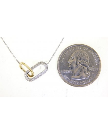 INTER LINKED DIAMOND NECKLACE (TN487)