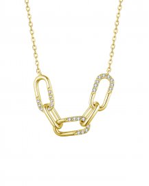 LINK STYLE DIAMOND NECKLACE (TN490)