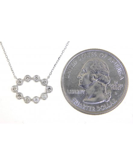 BEZEL DIAMOND NECKLACE (TN492)