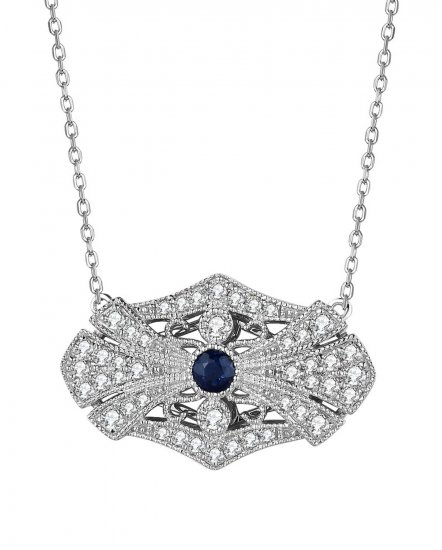 SAPPHIRE DIAMOND NECKLACE (TN500)