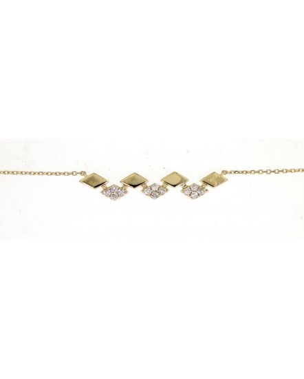 KITE STYLE DIAMOND NECKLACE (TN506)