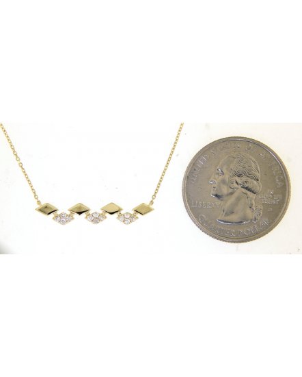 KITE STYLE DIAMOND NECKLACE (TN506)