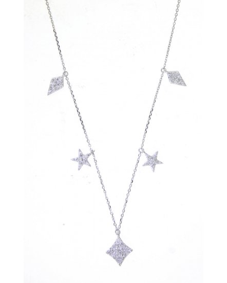 DIAMOND DANGLE NECKLACE (TN520)