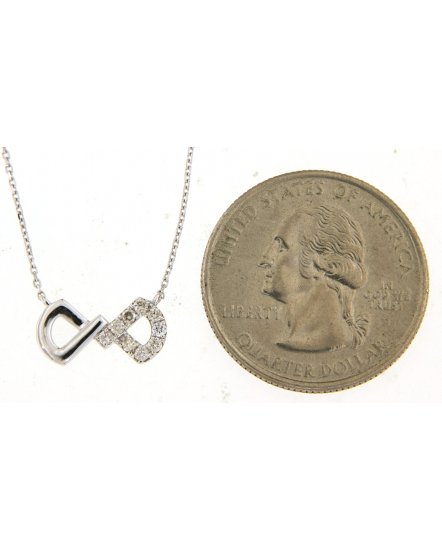 INFINITY STYLE DIAMOND NECKLACE (TN563)