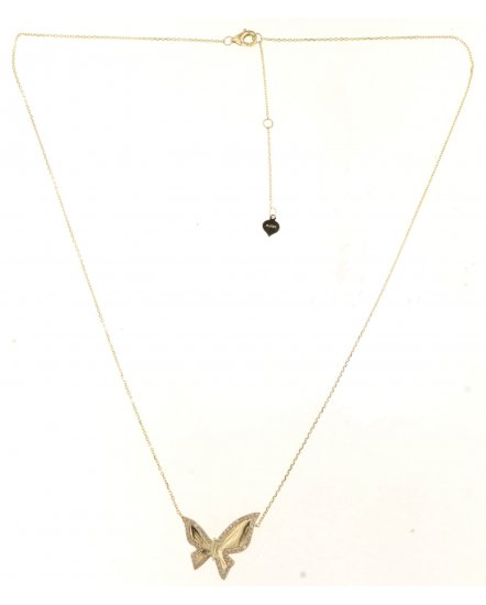 BUTTERFLY DIAMOND NECKLACE (TN611)