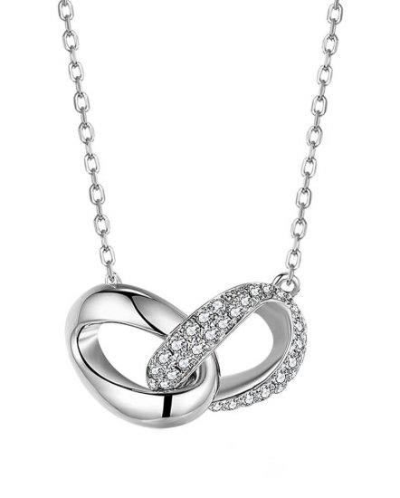 INTER LINKED DIAMOND NECKLACE (TN613)