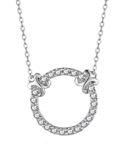 ROUND DIAMOND NECKLACE (TN617)