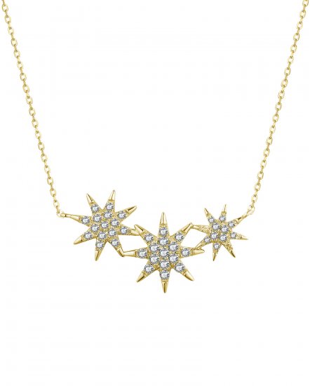 STARBURST DIAMOND NECKLACE (TN636)