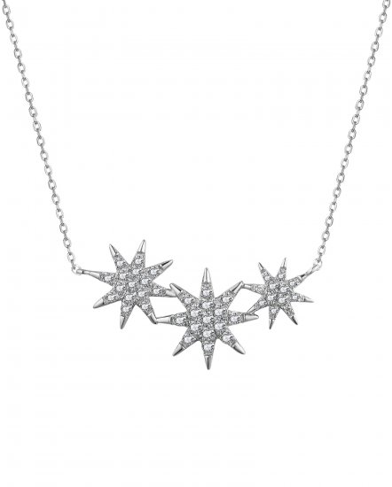 STARBURST DIAMOND NECKLACE (TN636)
