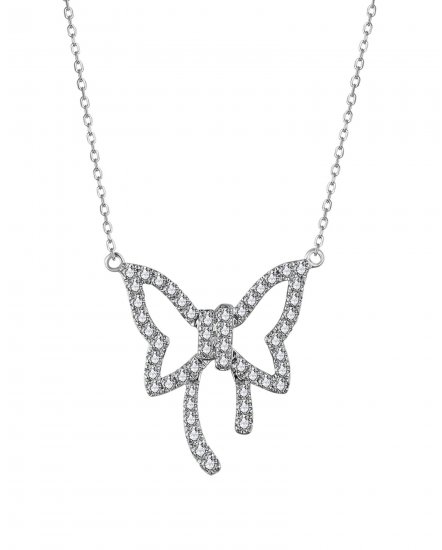 BUTTERFLY DIAMOND NECKLACE (TN665)