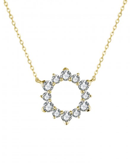 ROUND DIAMOND NECKLACE (TN676)