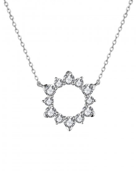 ROUND DIAMOND NECKLACE (TN676)