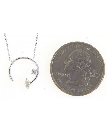 MARQUISE DIAMOND NECKLACE (TN683)