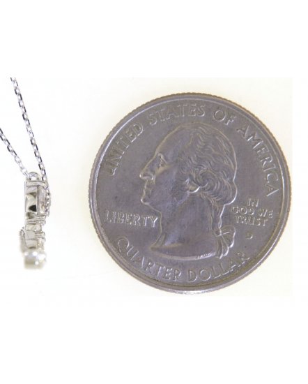 MARQUISE DIAMOND CURVED NECKLACE (TN690)