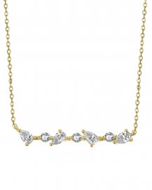 PEAR DIAMOND NECKLACE (TN695)