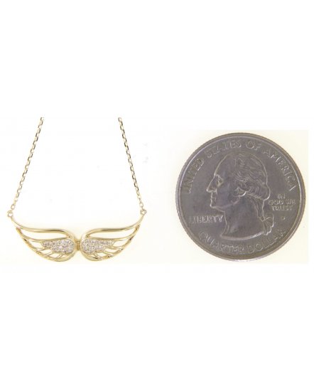 WINGS DIAMOND NECKLACE (TN698)