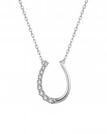 HORSESHOE STYLE DIAMOND NECKLACE (TN700)