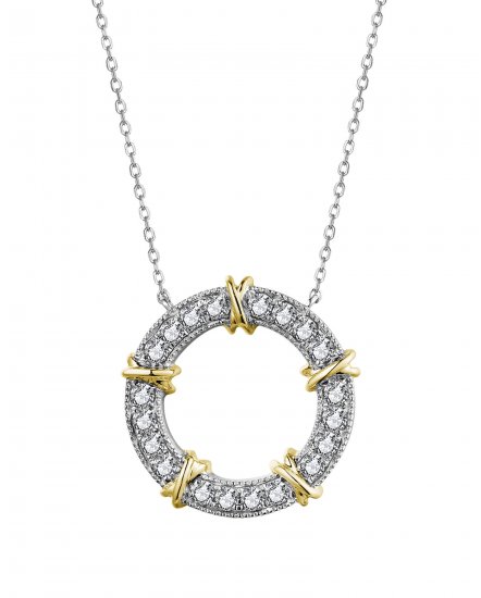 ROUND DIAMOND NECKLACE (TN702)