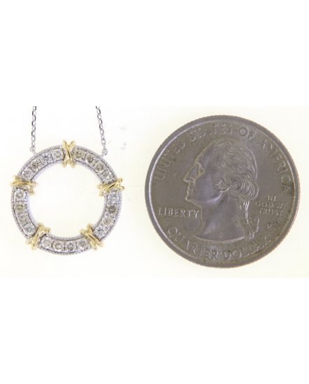 ROUND DIAMOND NECKLACE (TN702)