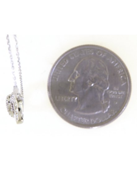 INFINITY STYLE DIAMOND NECKLACE (TN708)