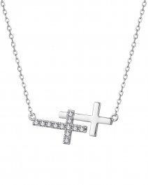 CROSS DIAMOND NECKLACE (TN710)