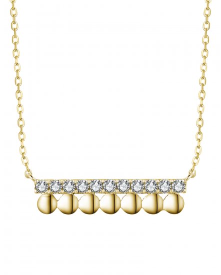 BAR DIAMOND NECKLACE (TN713)