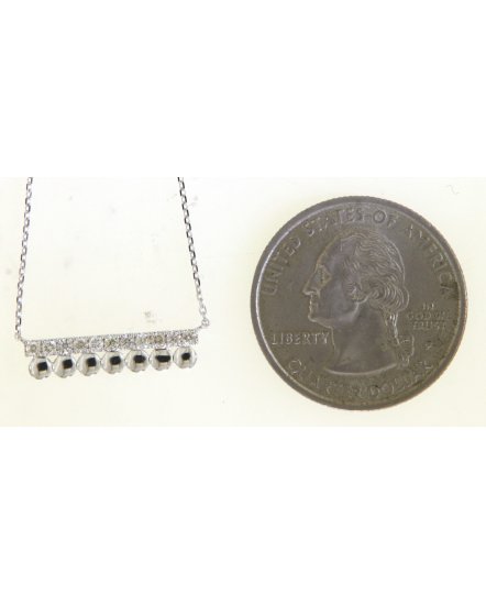 BAR DIAMOND NECKLACE (TN713)
