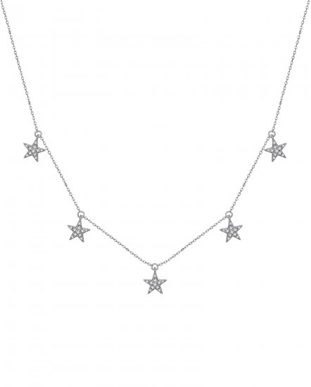 STAR DIAMOND DANGLE NECKLACE (TN735)