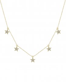 STAR DIAMOND DANGLE NECKLACE (TN735)