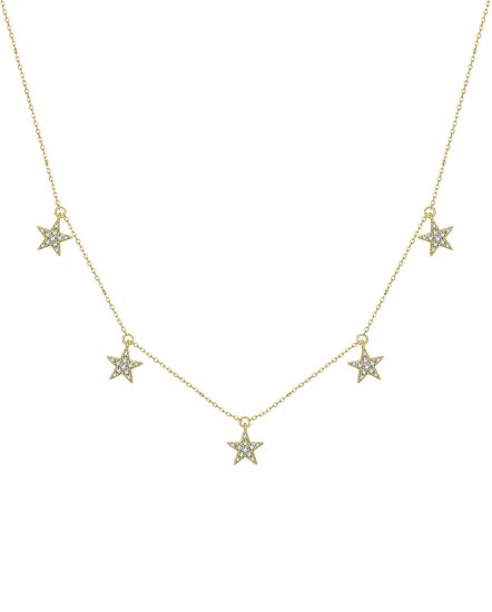 STAR DIAMOND DANGLE NECKLACE (TN735)