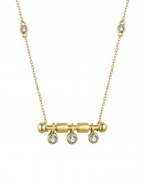 BAR STYLE DIAMOND DANGLE NECKLACE (TN754)