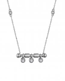 BAR STYLE DIAMOND DANGLE NECKLACE (TN754)