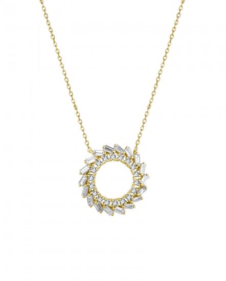 ROUND DIAMOND NECKLACE (TN762)