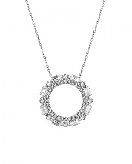 ROUND DIAMOND NECKLACE (TN773)