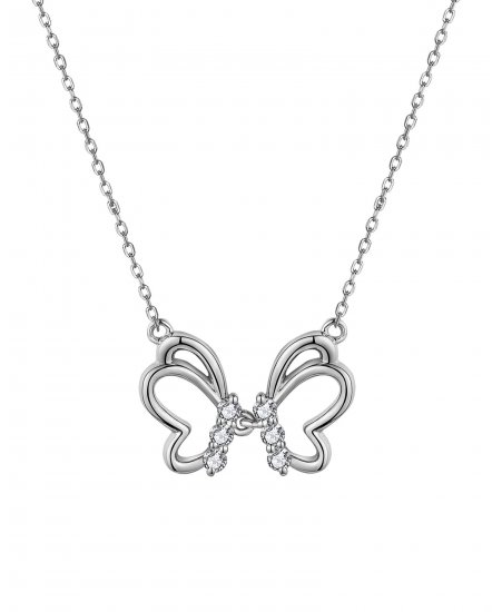 BUTTERFLY DIAMOND NECKLACE (TN777)