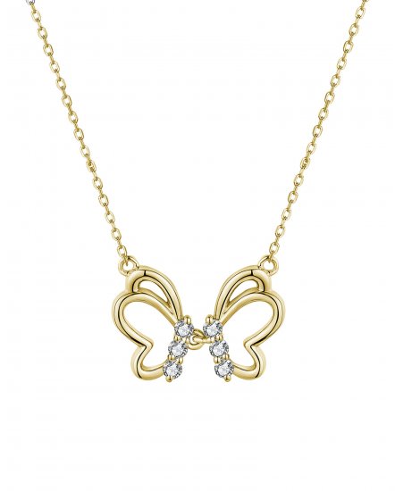 BUTTERFLY DIAMOND NECKLACE (TN777)