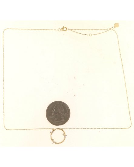 ROUND DIAMOND NECKLACE (TN780)