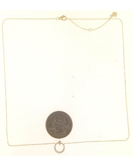 ROUND DIAMOND NECKLACE (TN781)