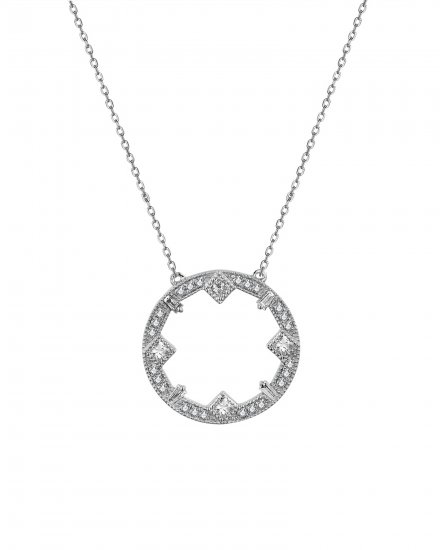 ROUND DIAMOND NECKLACE (TN785)