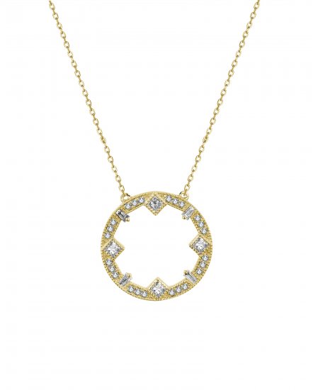 ROUND DIAMOND NECKLACE (TN785)