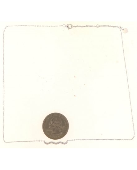 WAVY STYLE DIAMOND NECKLACE (TN787)