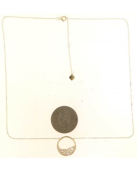 ROUND DIAMOND NECKLACE (TN789)