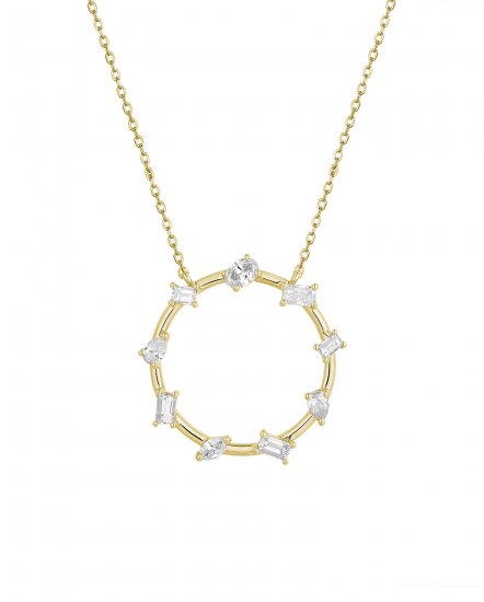 ROUND DIAMOND NECKLACE (TN790)