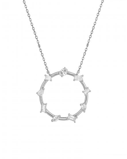 ROUND DIAMOND NECKLACE (TN790)
